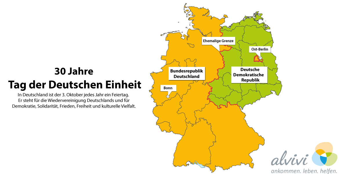 Infografik Tag der Deutschen Einheit